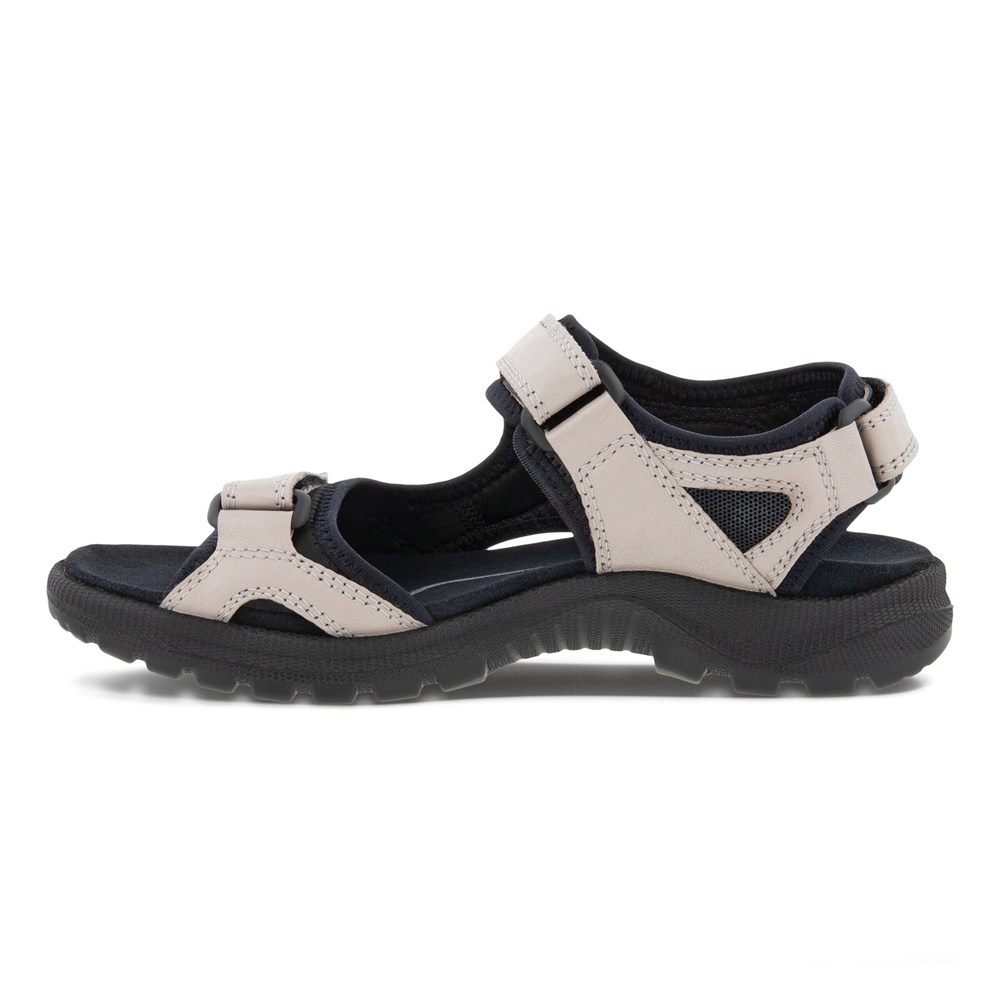 Womens Sandals - ECCO Onroads - Grey/Black - 7156IHOMC